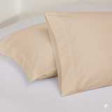 Funda Almohada Set X 2 - 250 Hilos Gris Beige