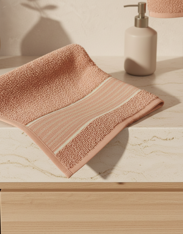 Toalla TRU color rosa 450 Gr