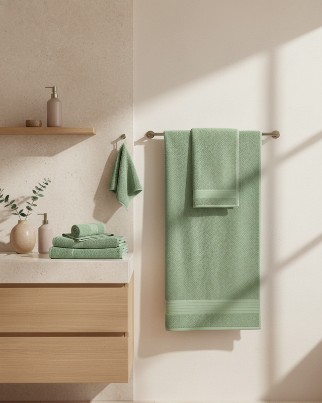 Toalla TRU color albahaca 450 Gr