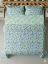 Juego de Sábanas 144 Hilos Aquamarina