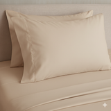 Funda Almohada Set X 2 - 250 Hilos Gris Beige