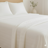 White Sheet Set 144 Thread Count