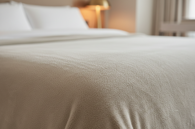 Cobijas TRU Flannel Fleece Beige