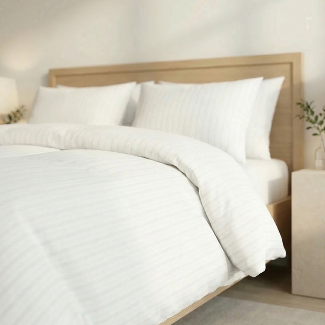 Duvet o Forro de Plumón 250 Hilos Raya
