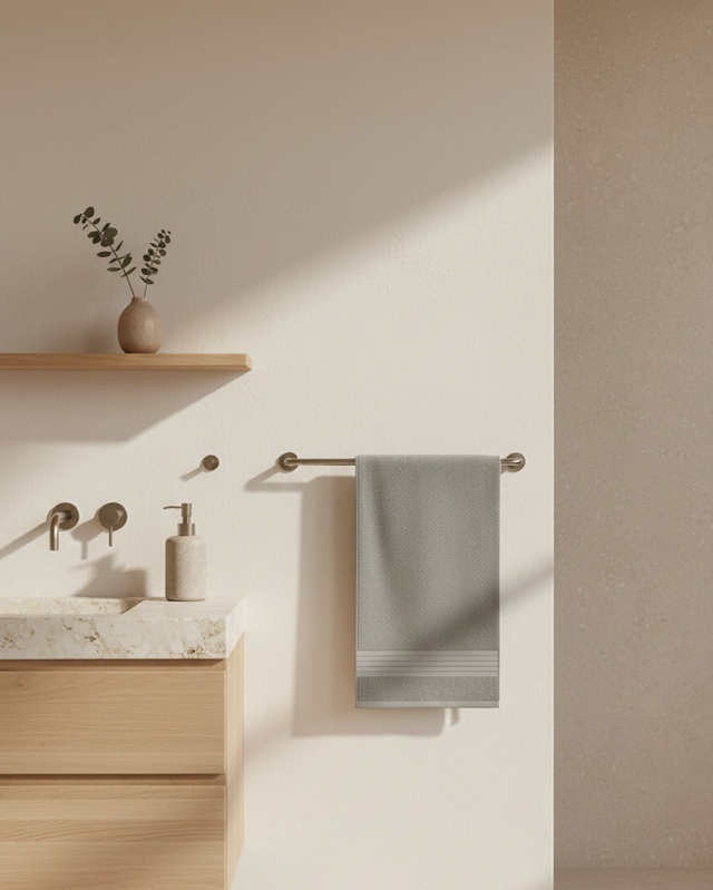 Toalla TRU color gris 450 Gr