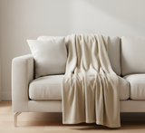 Cobijas TRU Flannel Fleece Marfil