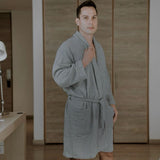 White Bathrobe