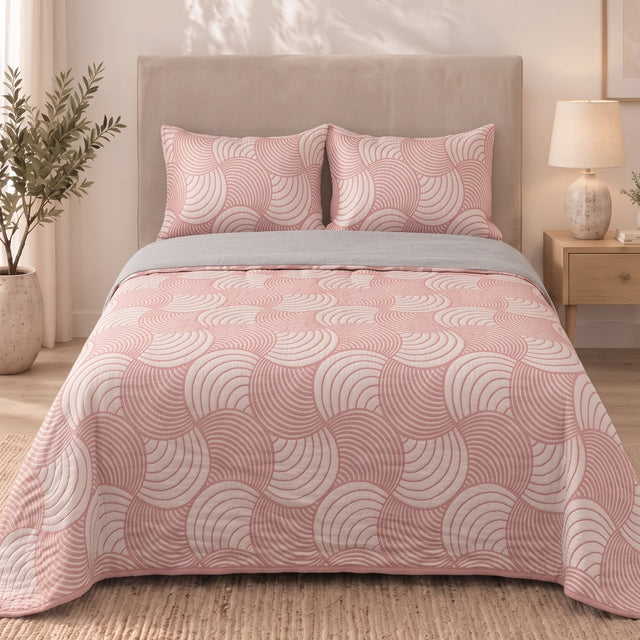 2 Almohadas + Cubrelecho + Sabanas 250 Hilos