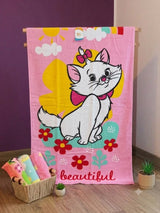 Toalla Infantil de Cuerpo Estampado Marie Flowers