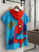 Poncho Toalla Infantil Spiderman