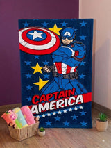 Toalla Infantil de Cuerpo Estampado Avengers Capitan