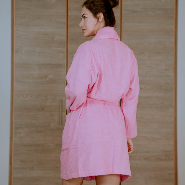 Pink Bathrobe