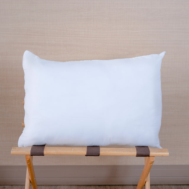 Silicone Fiber Pillow with Microfiber Cover