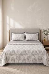 2 Almohadas + Cubrelecho + Sabanas 144 Hilos