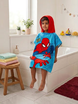 Poncho Toalla Infantil Spiderman