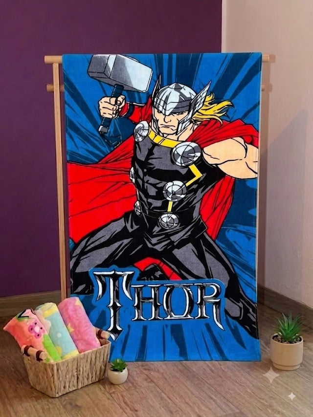 Toalla Infantil de Cuerpo Estampado Avengers Thor