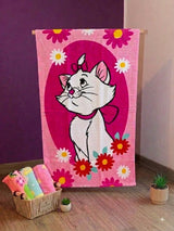 Toalla Infantil de Cuerpo Estampado Marie Flowers